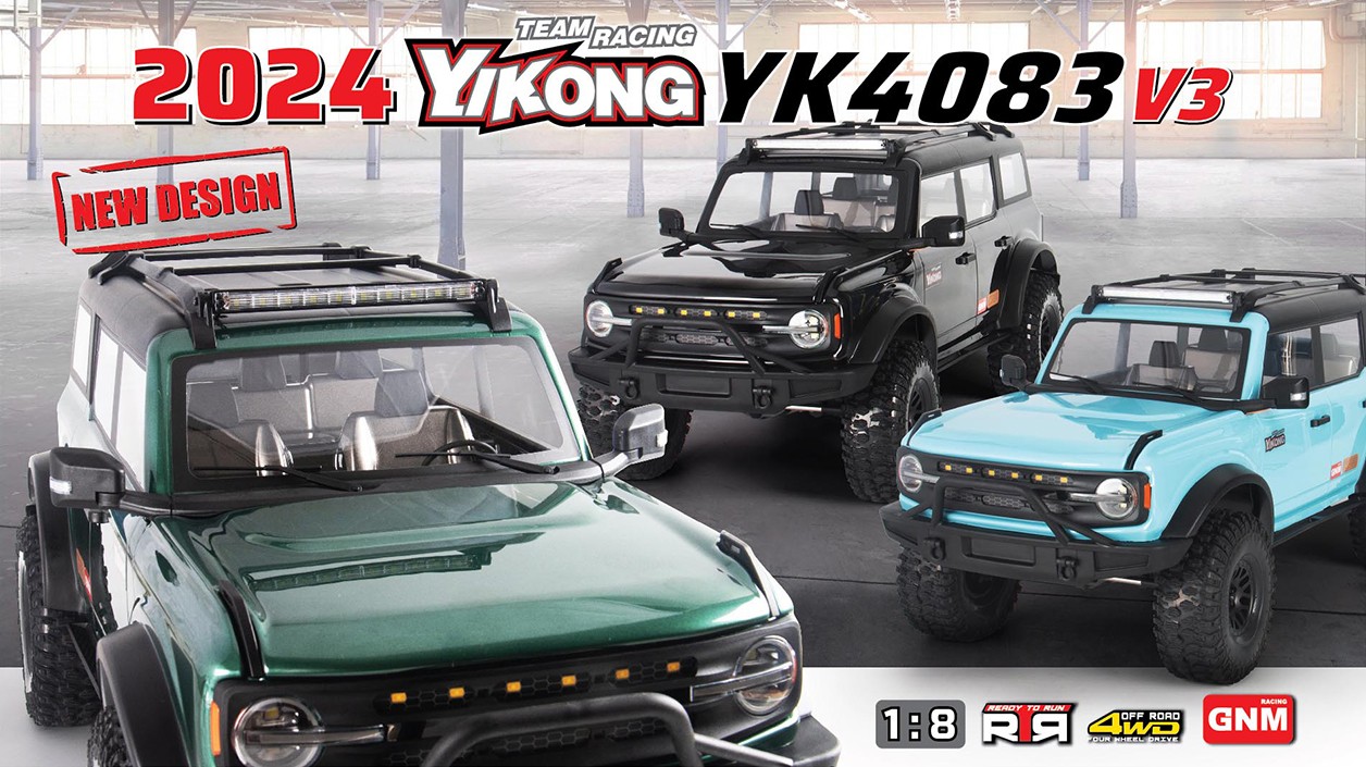 YIKONG YK4083 V3 1/8 Off-road Climbing RC Crawler